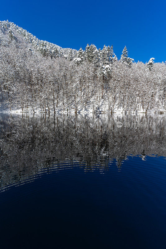 冬季的Yedigoller (7 goller - 7 Lakes)